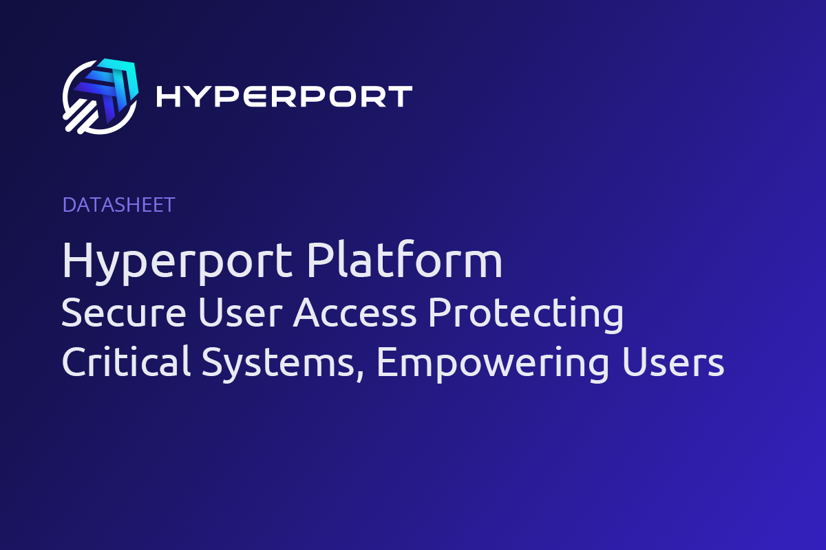 Hyperport platform datasheet cover